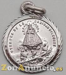 Medallas CARIDAD DEL COBRE oro y plata